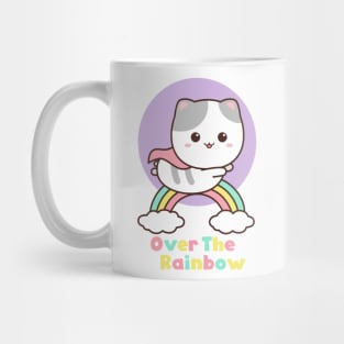 LOVE CAT OVER THE RAINBOW Mug